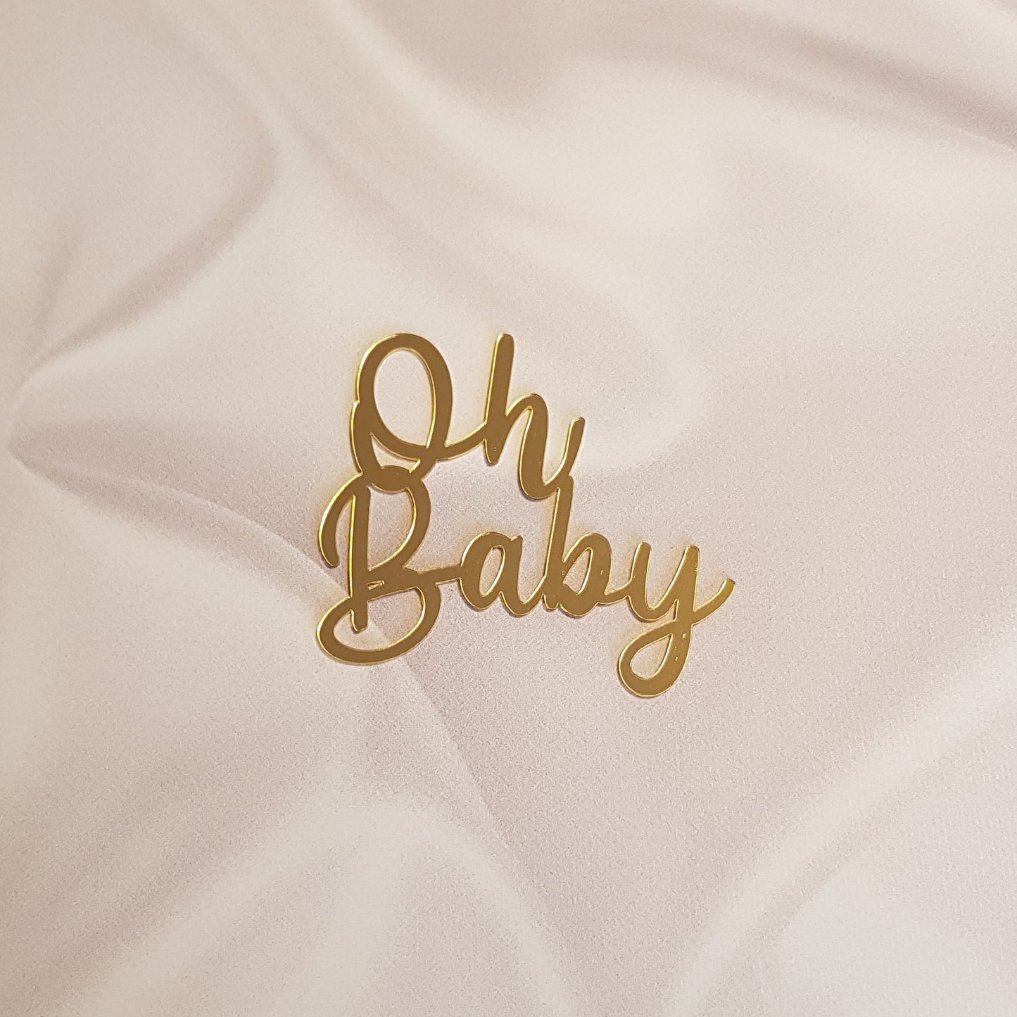 Acryl Topper Oh Baby 10119