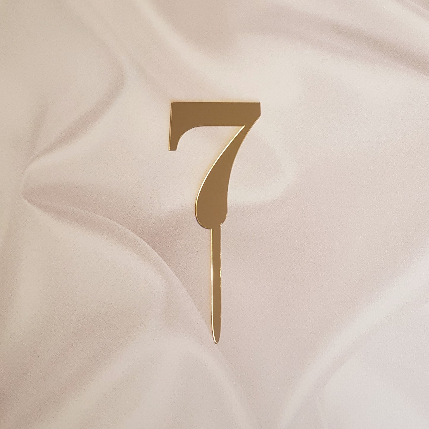 Acryl Topper Zahl 7 10127