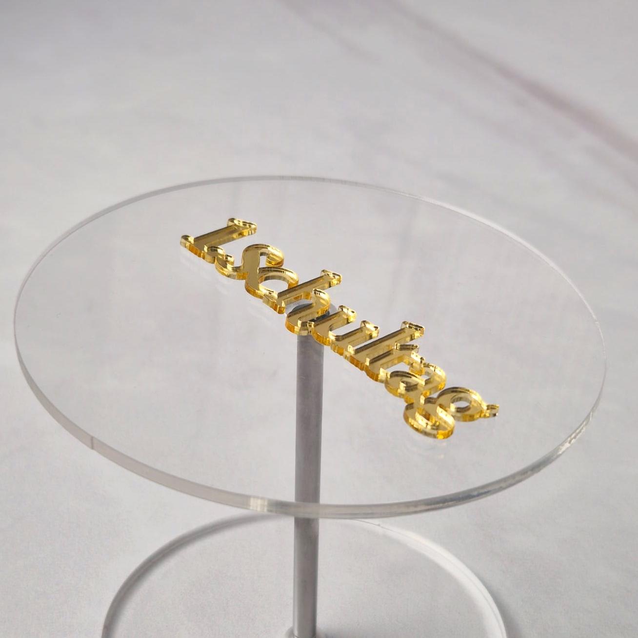 Acryl Topper 1. Schultag 10159