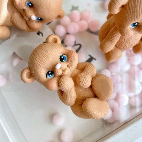 Silikonform Mini Bär 6 30151