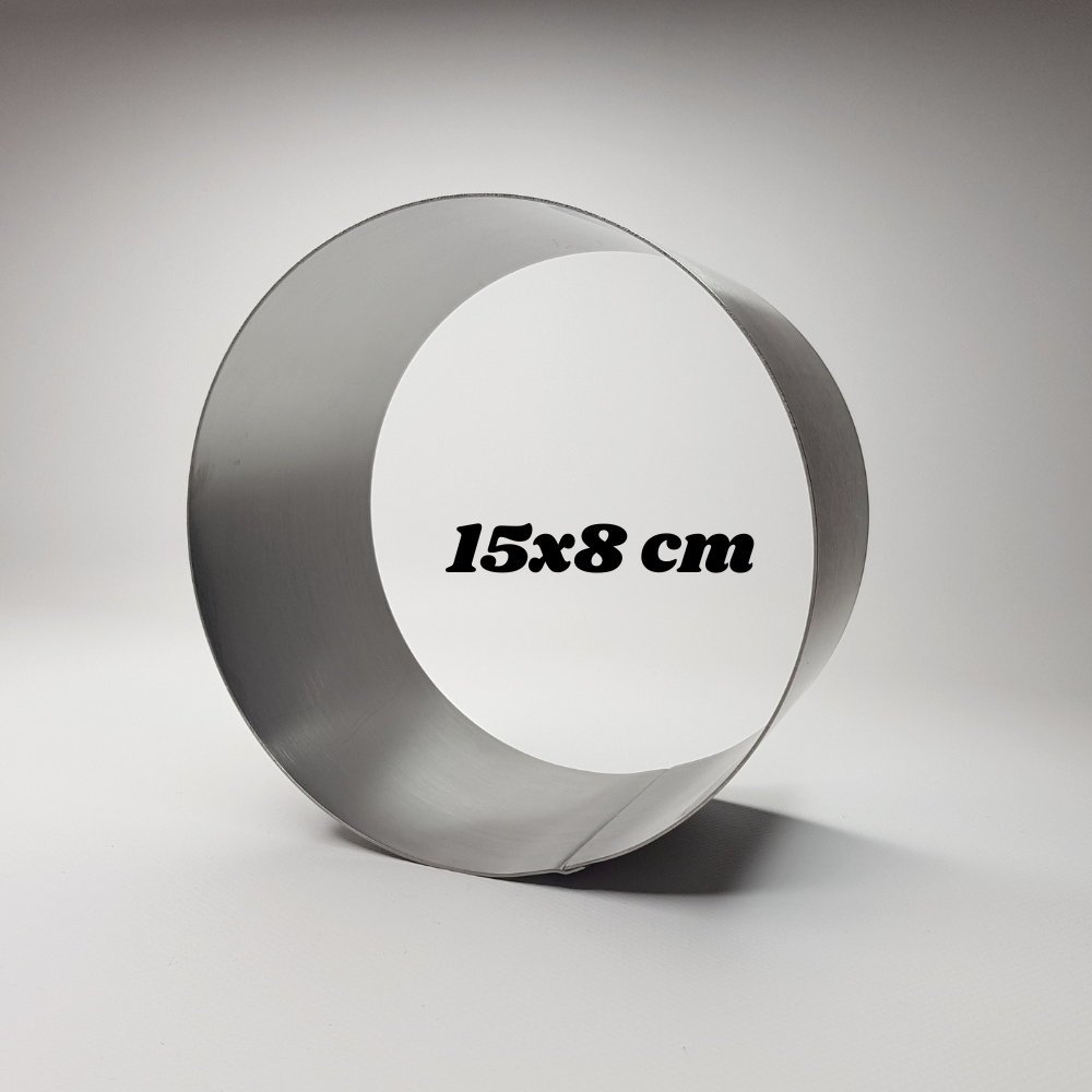 Backform Rund 15x8 cm