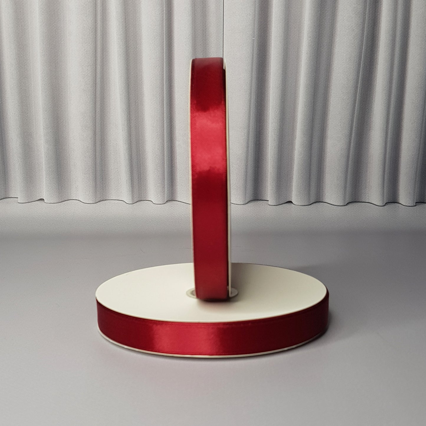 Dekoband 1,5cm, 90m Rolle Bordeaux 91100