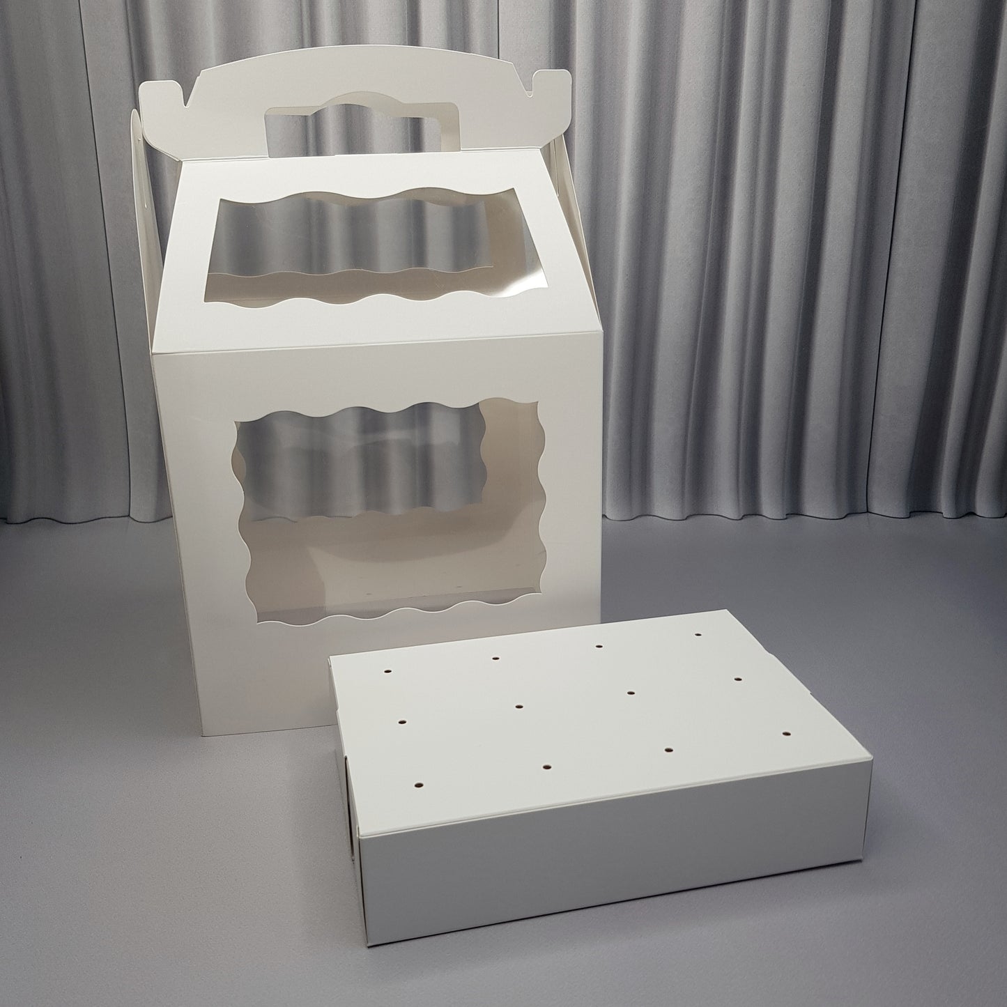 Karton mit Fenster Cake Pop 21,6 x 15,2 x 20,2 cm, 1 Stück 10043