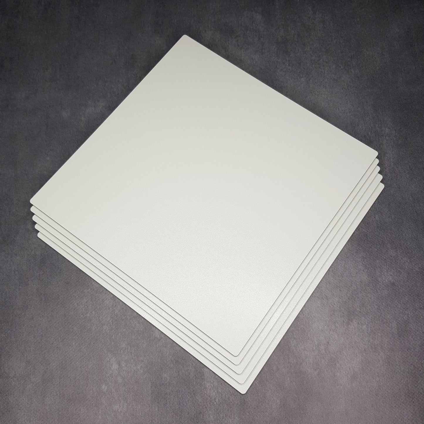 NEU! Tortenplatten Quadratisch 20x20cm, 3mm, weiß, 5 Stück
