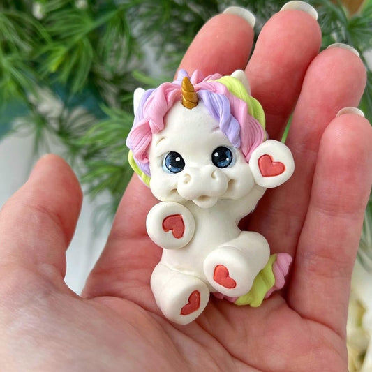 Silikonform Mini Einhorn 2 30205