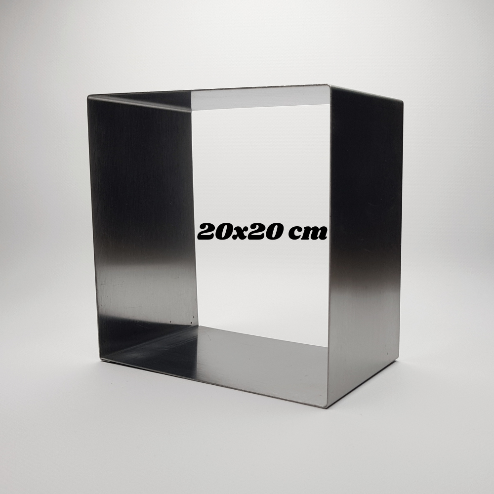 Backform Quadratisch 20x20 cm
