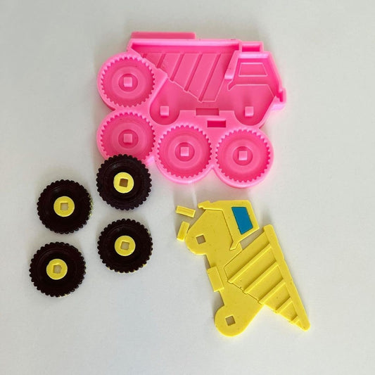 Silikonform Bagger 1 2D 30214