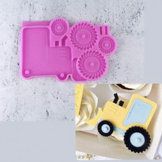 Silikonform Bagger 2 2D 30215