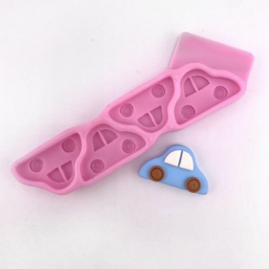 Silikonform Mini Autos 2D 30216