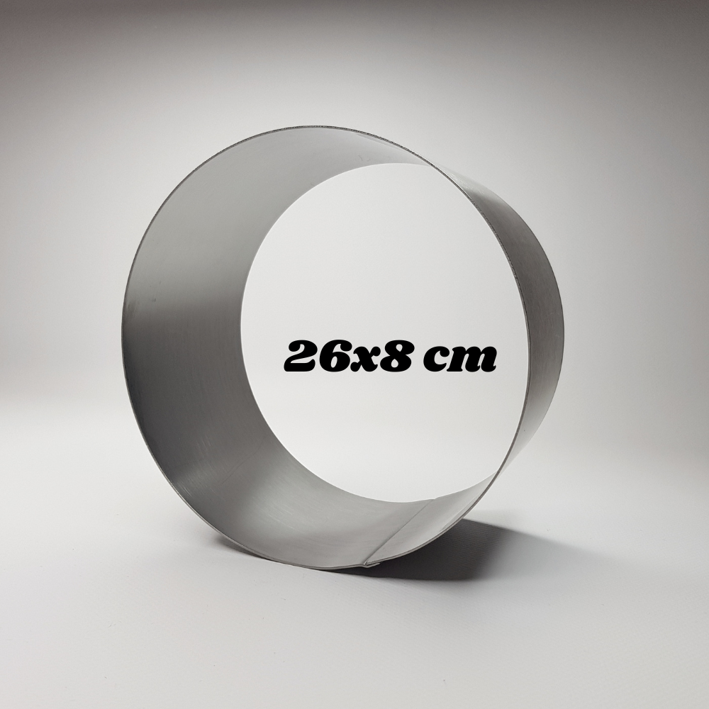 Backform Rund 26x8 cm