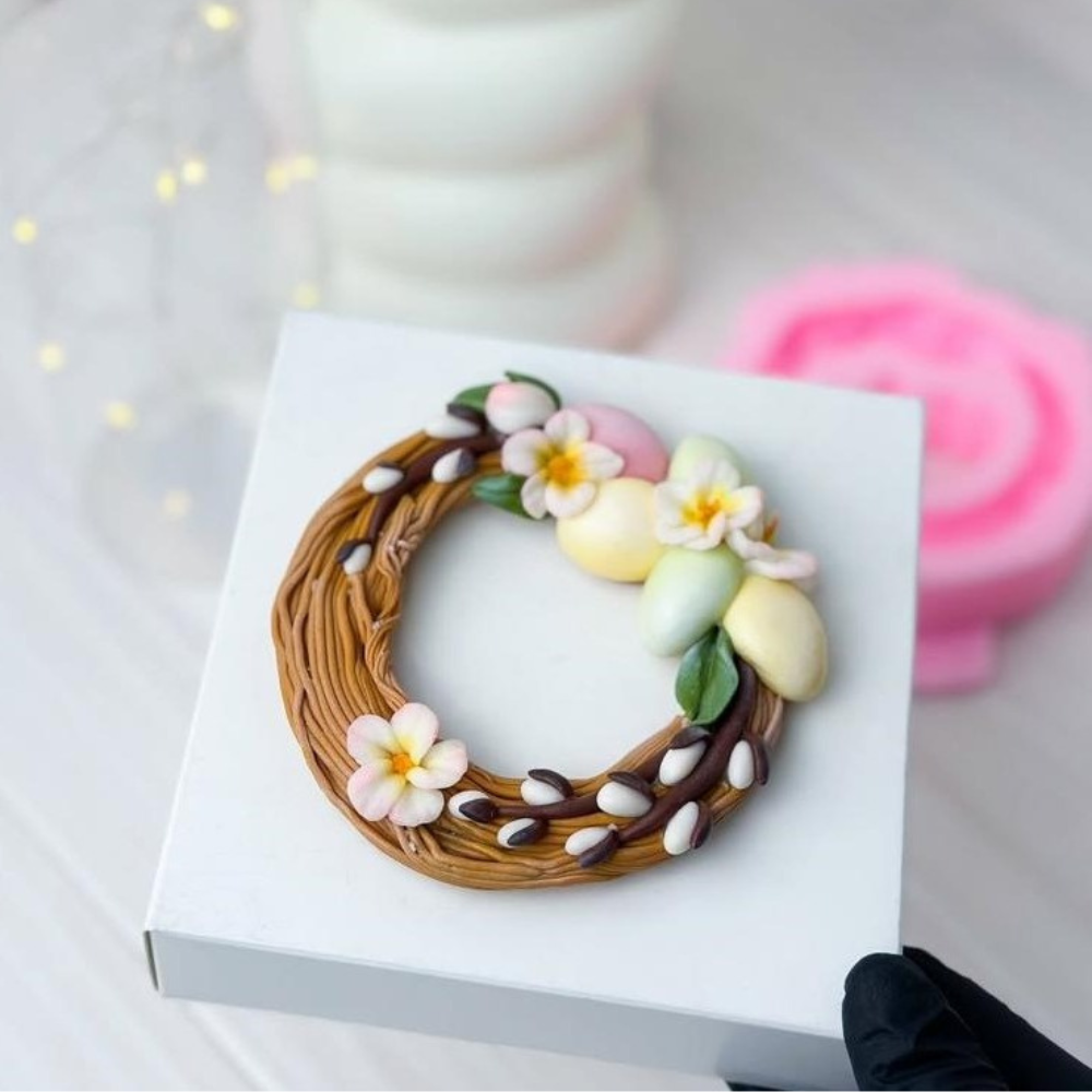 Silikonform Osterkranz 2 30275