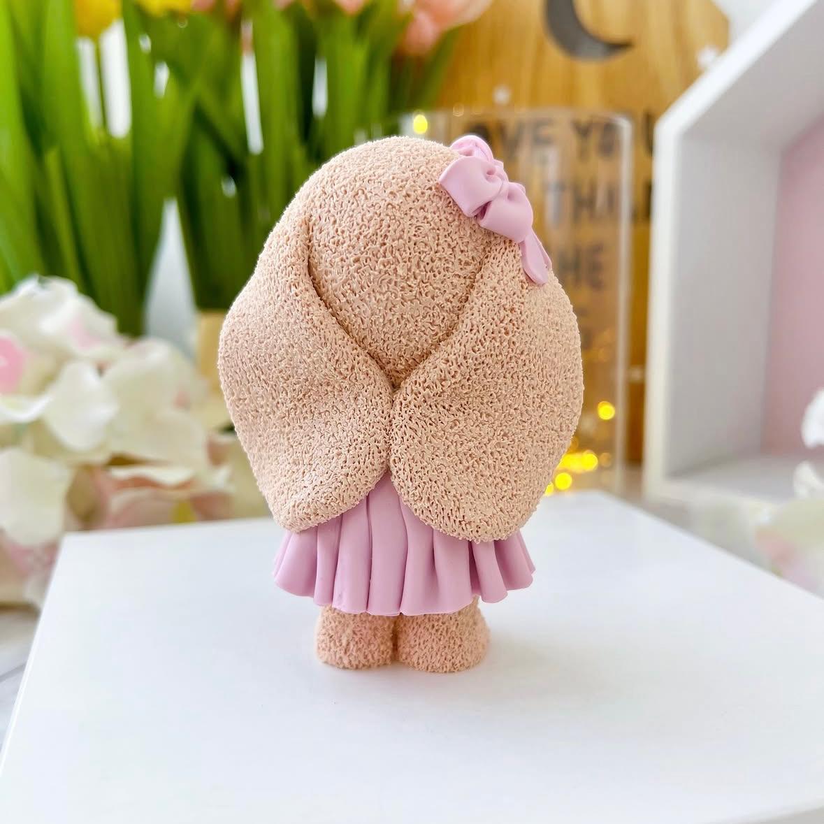 NEU! Silikonform Hase mit Einhorn 30281
