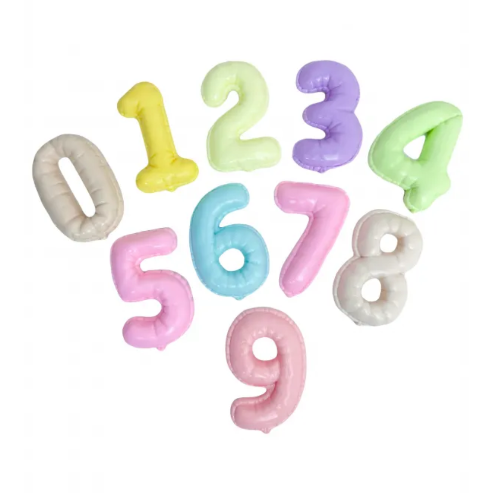 Silikonform Luftballons 0-9 30265