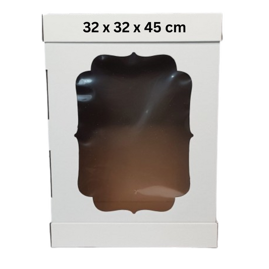 Tortenkartons 5 Stück, 32 cm x 32 cm x 45 cm 10015