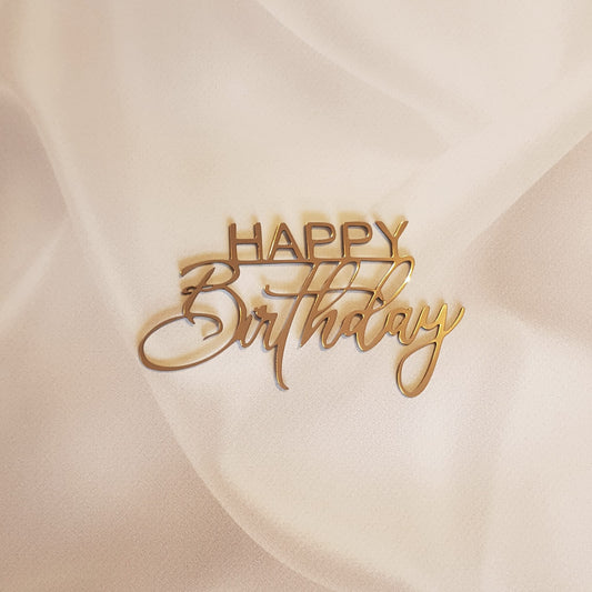 Acryl Topper Happy Birthday 100053