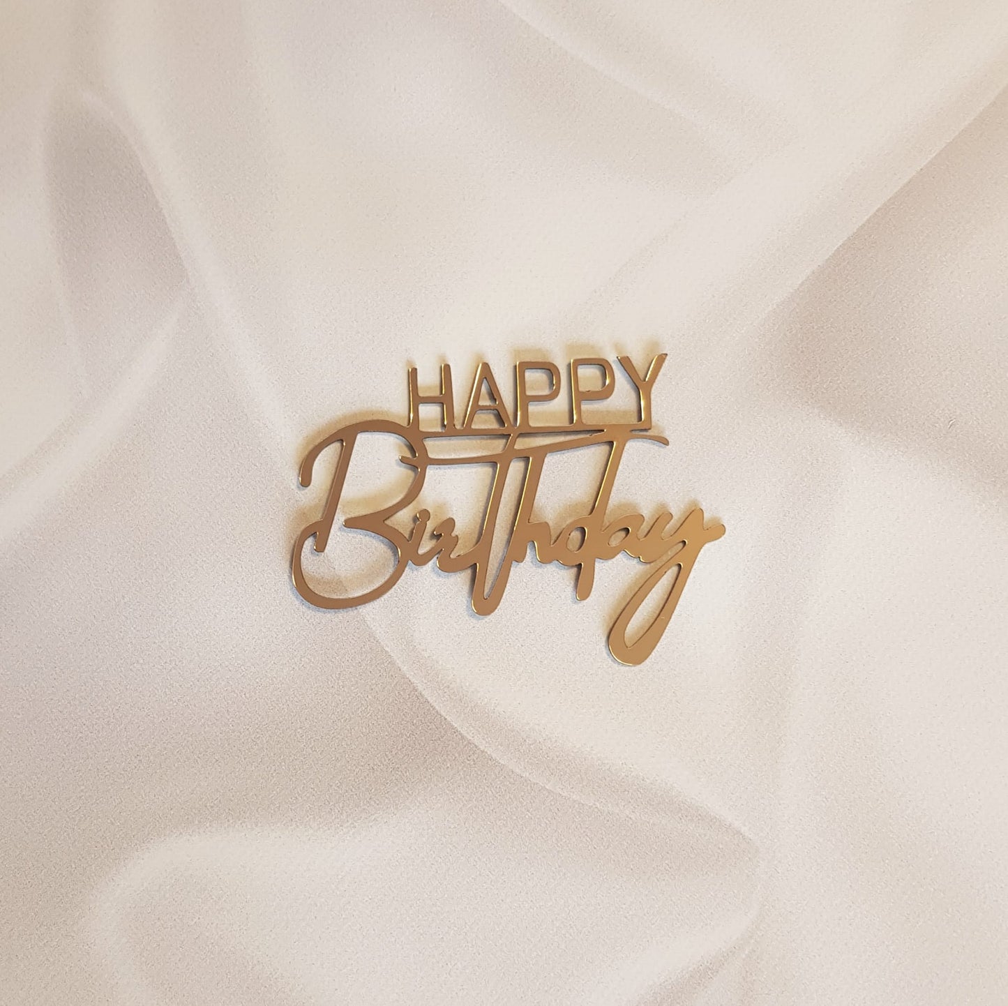 Acryl Topper Happy Birthday 100054