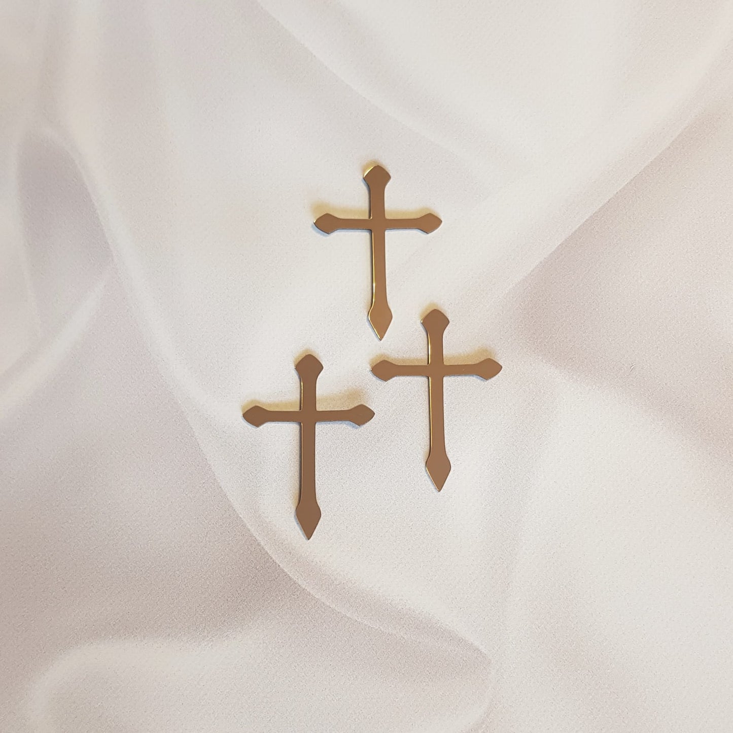 Acryl Topper 3 Stück set Herzen 100055