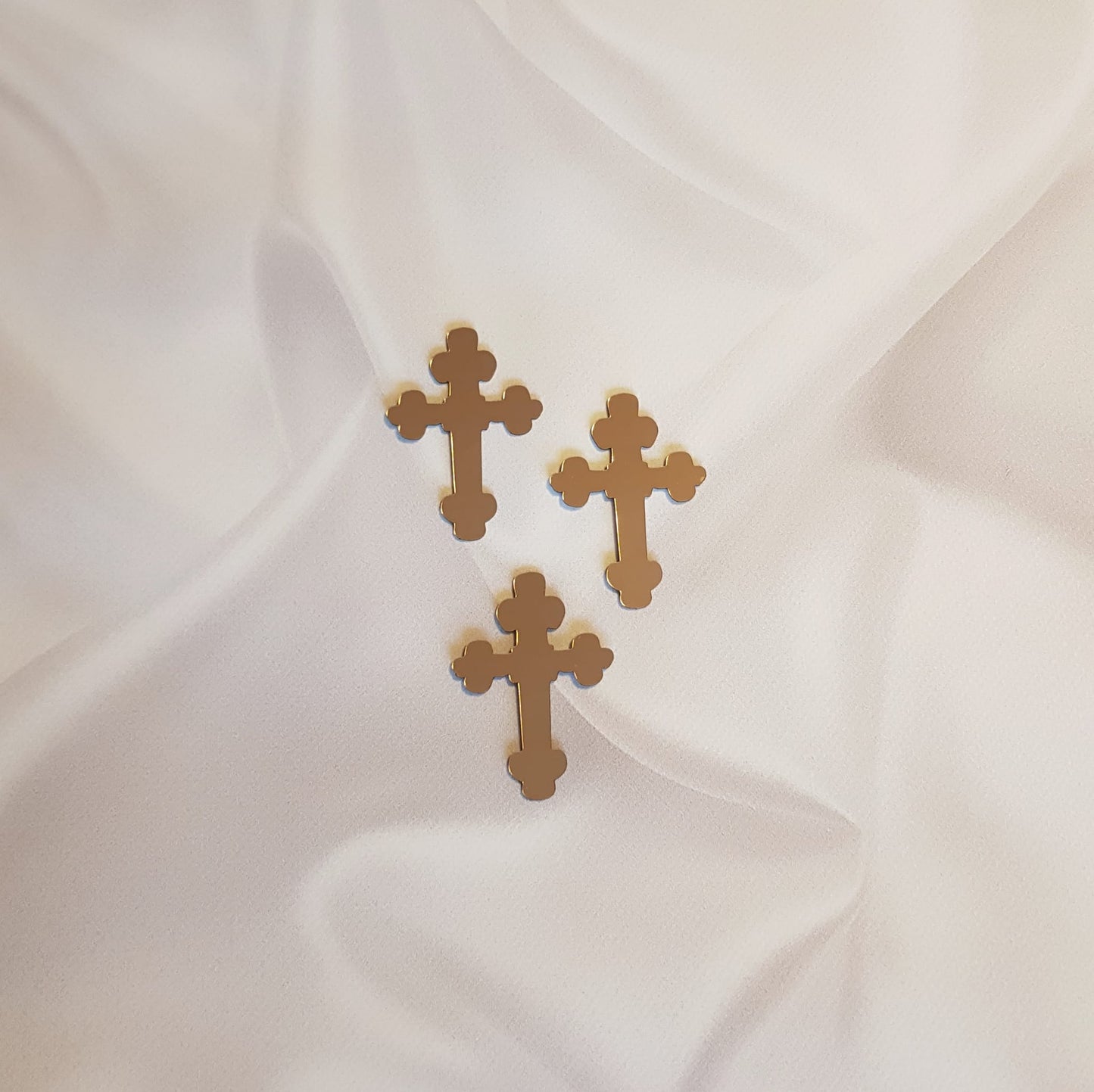 Acryl Topper Kreuz 3 Stück set 100061