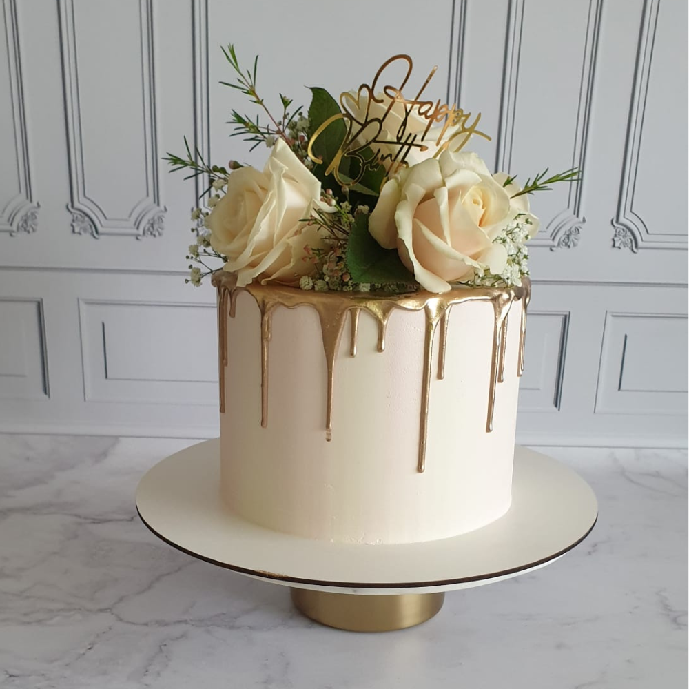 Tortenplatten ø 25 cm, 3mm, weiß, 5 Stück