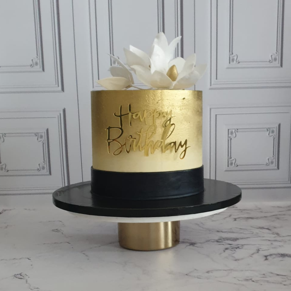 Tortenplatten ø 25.4 cm, 1.2cm, Schwarz, 5 Stück