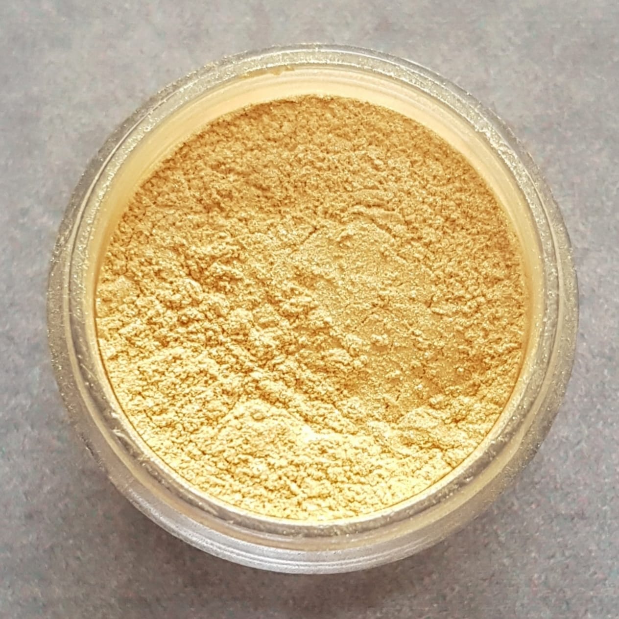 Glitzer Gold Farbe Medaillon Gold 91001