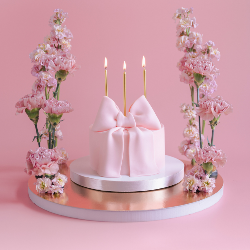 TOP Angebot! Geburtstagskerzen, glatt, Gold/Gold, 14cm - 12 Stk.