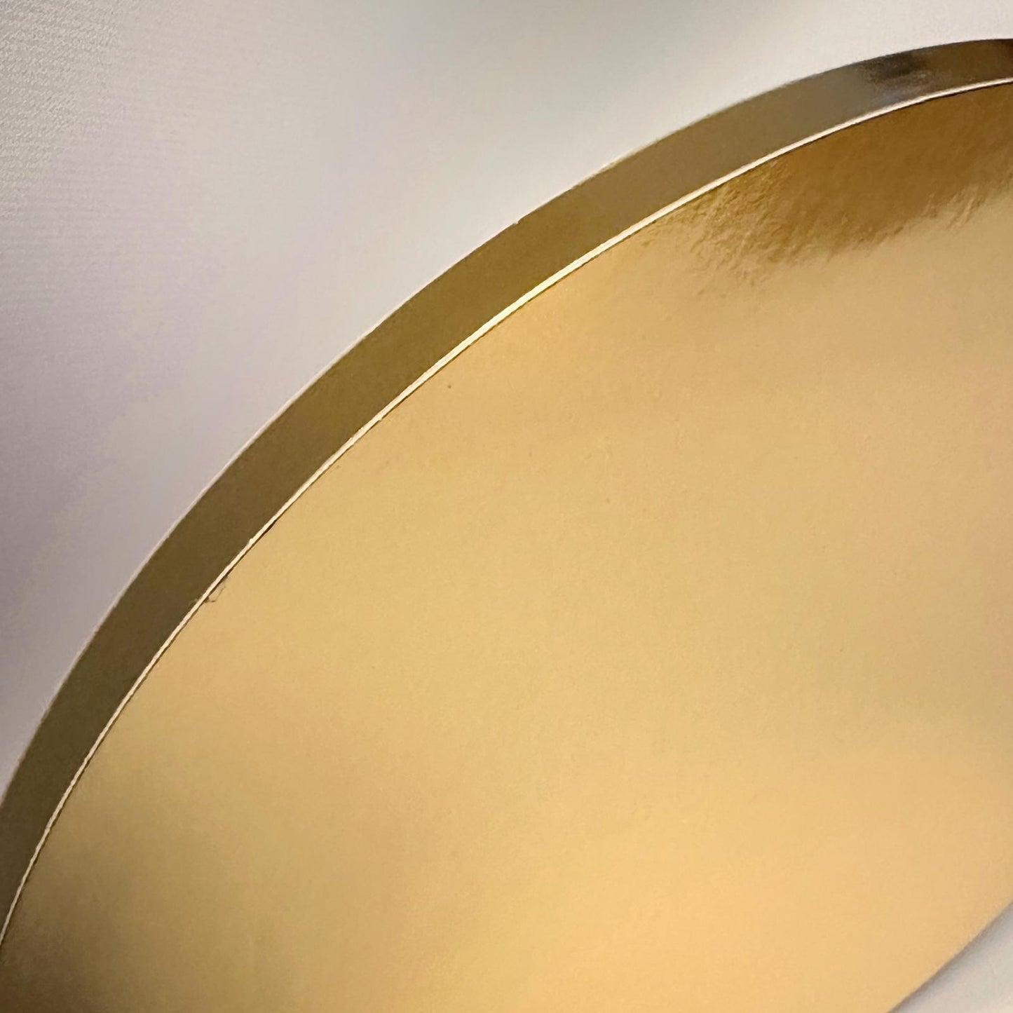 NEU! Tortenplatten ø 30 cm, 1cm, 5 Stück, Gold
