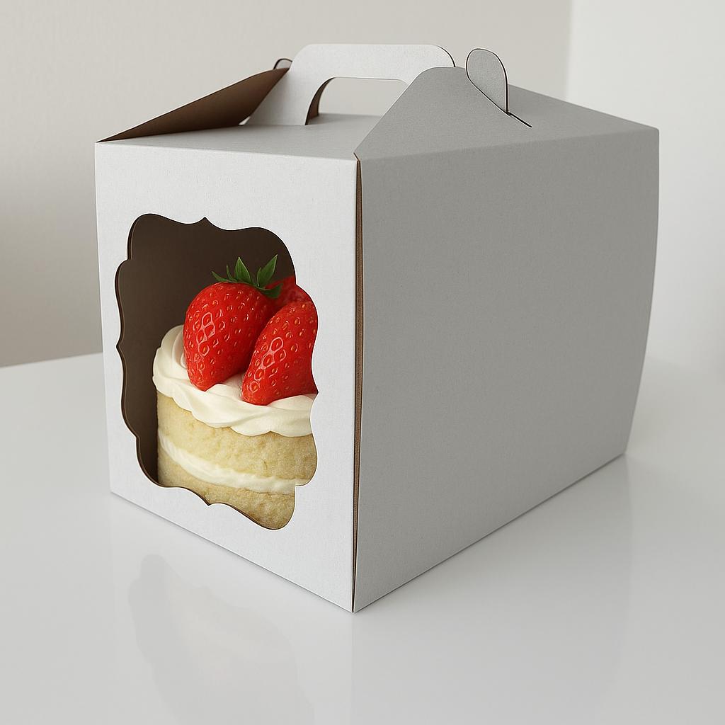 Tortenkartons 5 Stück, 33 cm x 33 cm x 35 cm 10002