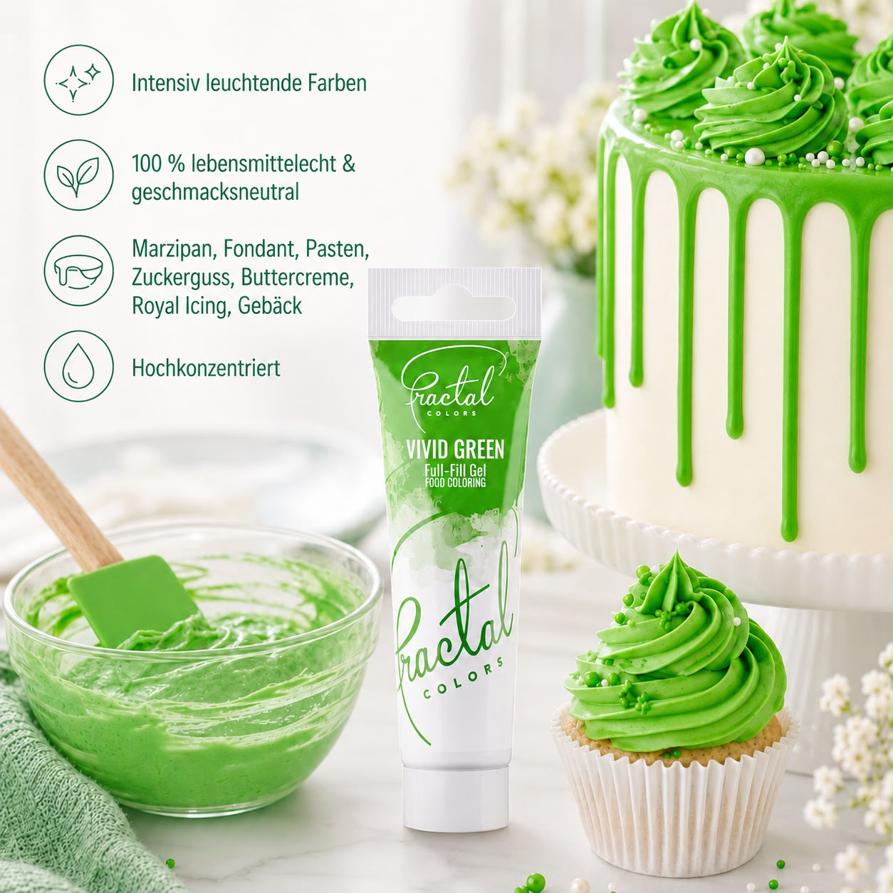 Fractal Colors Full-Fill Vivid Green 30g