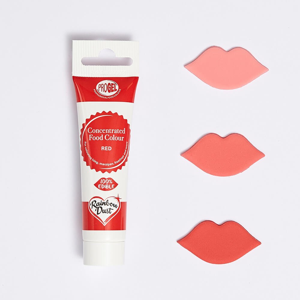 NEU! Rainbow Dust ProGel Red 100g