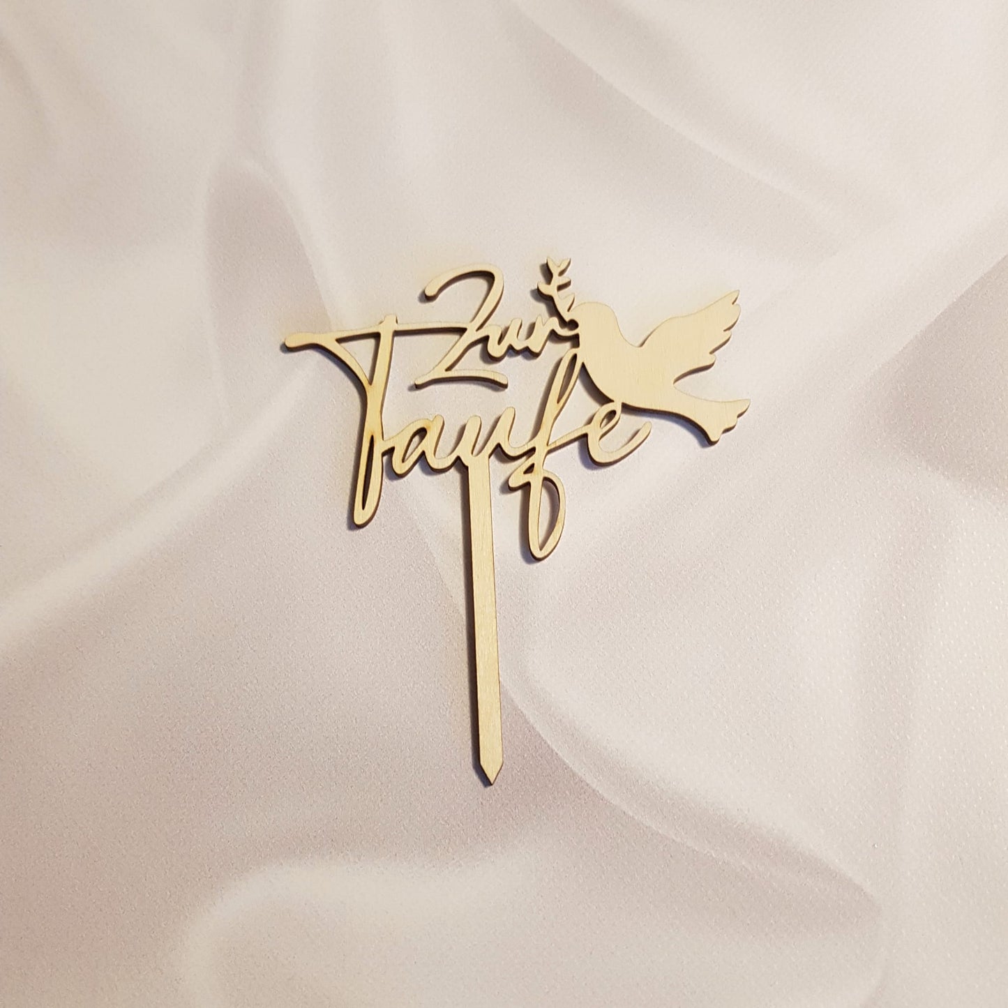 Holz Topper Zur Taufe 100001