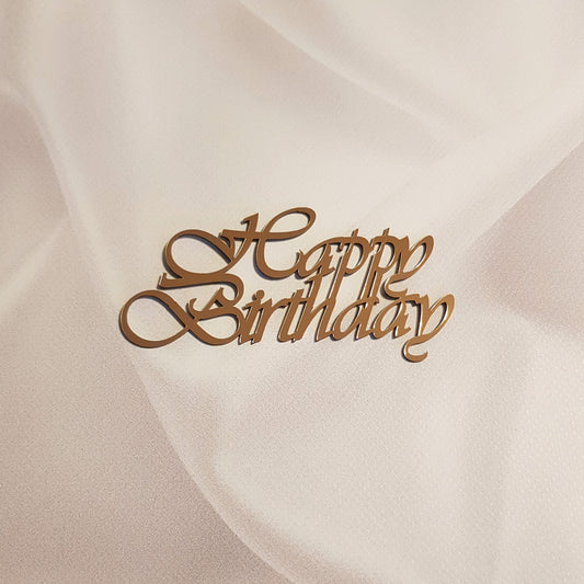 Acryl Topper Happy Birthday 100010