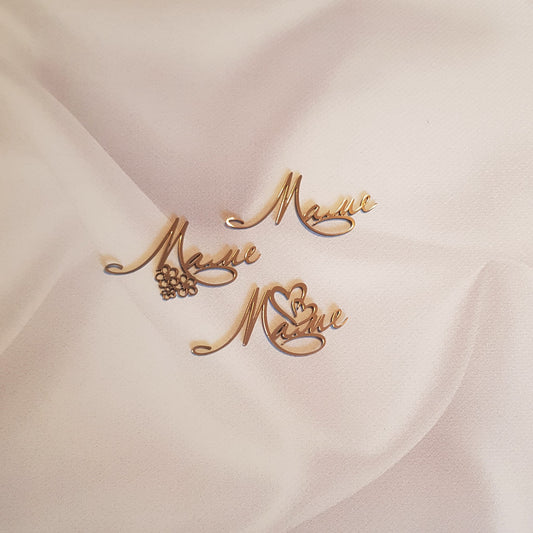 Acryl Topper 3 Stück set 100021