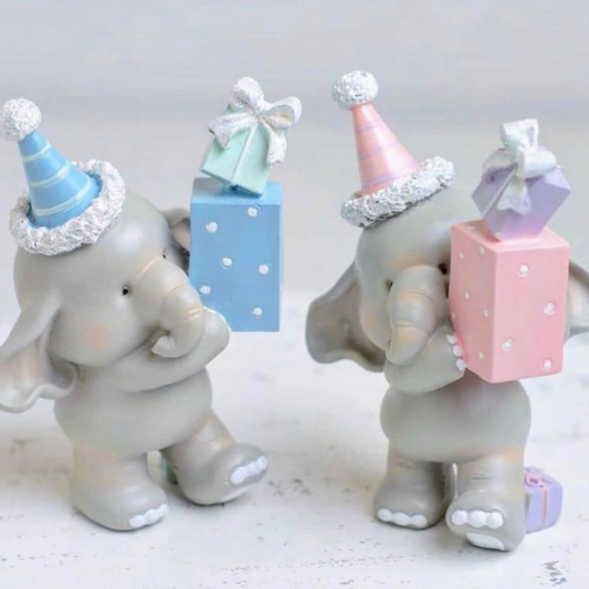 Silikonform 1 Elefant mit Geschenk 30022