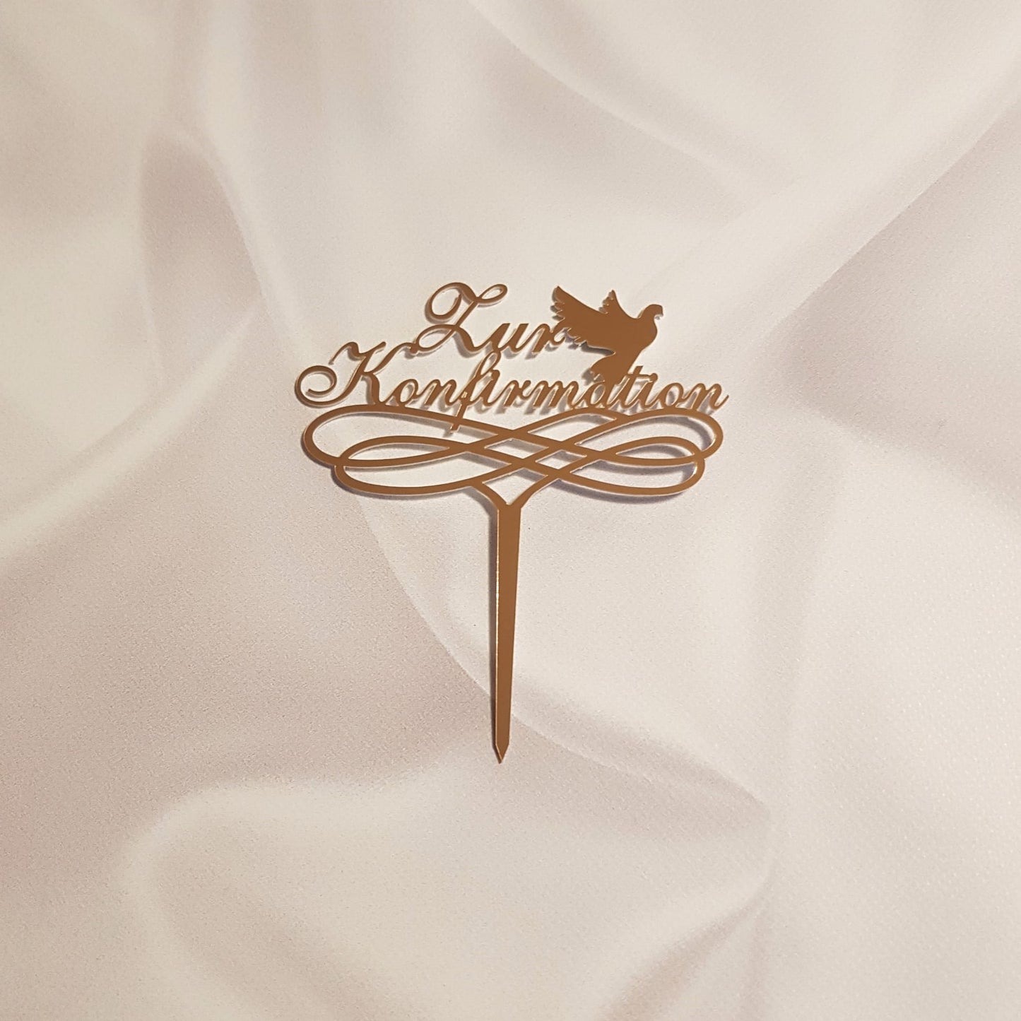 Acryl Topper Zur Konfirmation 100028