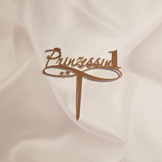 Acryl Topper Prinzessin 1 100033