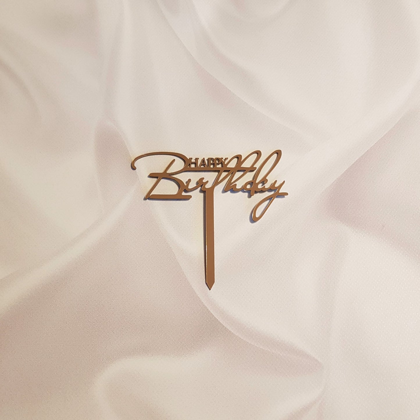 Acryl Topper Happy Birthday 100034