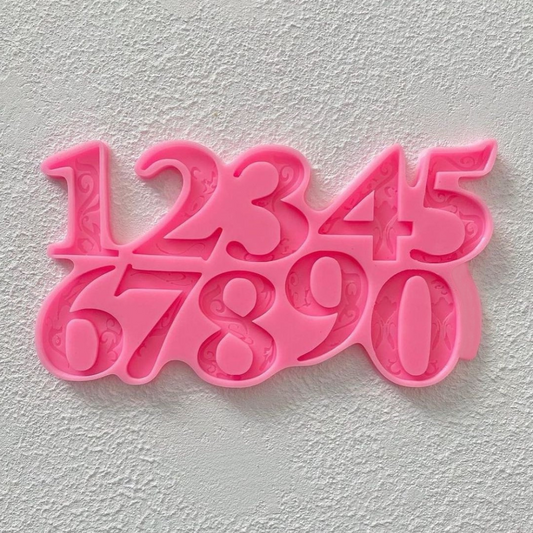 Silikonform Zahlen 30037