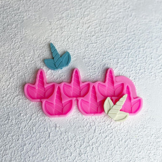 Silikonform Einhorn mit Ohren 30039