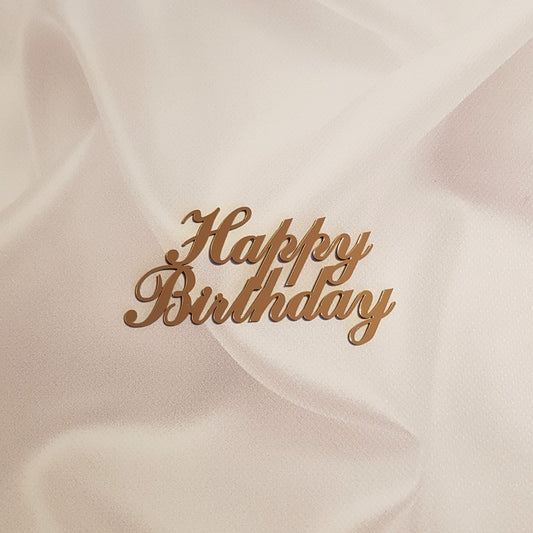 Acryl Topper Happy Birthday 100043