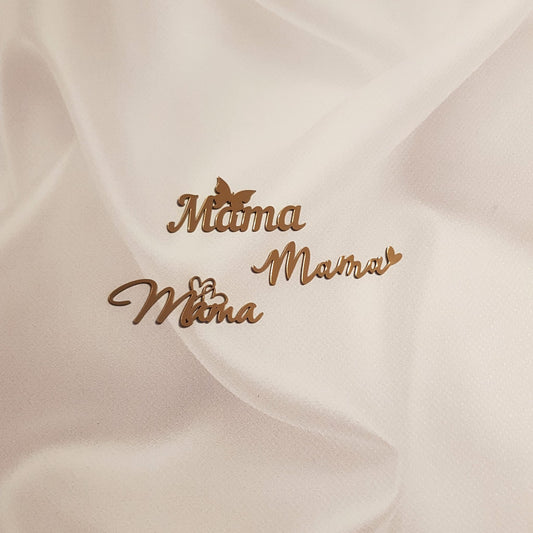 Acryl Topper Mama 3 Stück set 100048