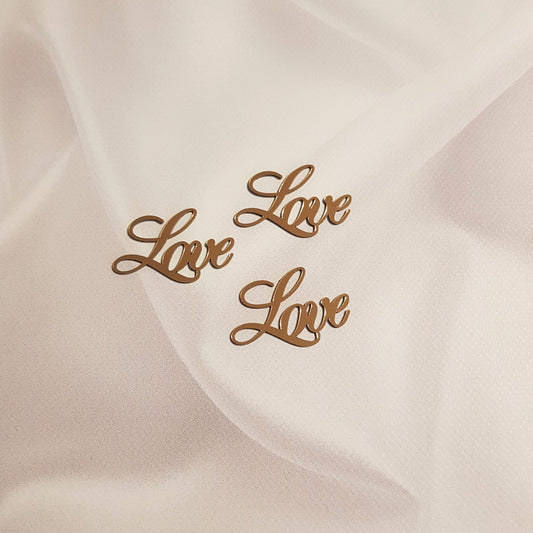 Acryl Topper Love 3 Stück set 100049