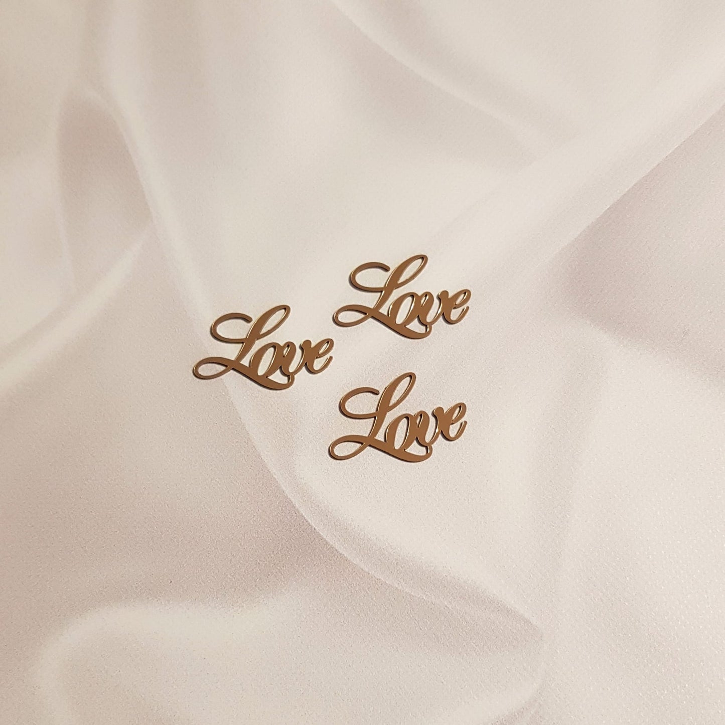 Acryl Topper Love 3 Stück set 100049