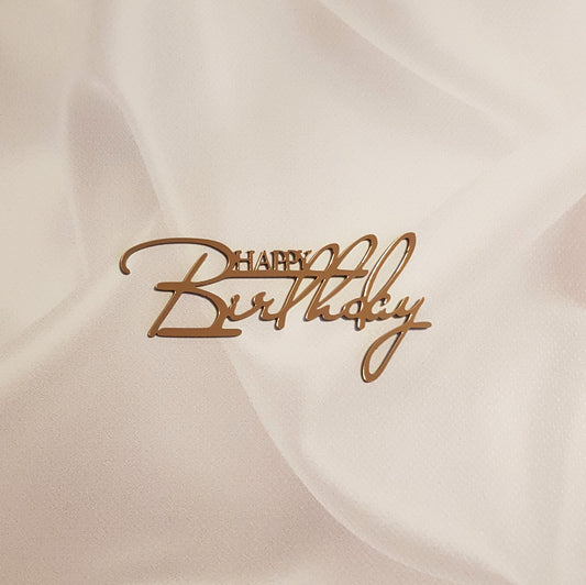 Acryl Topper Happy Birthday 100008