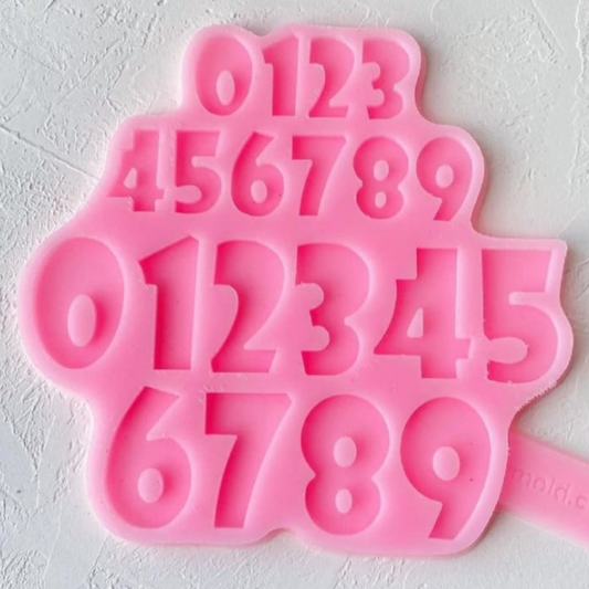 Silikonform Zahlen 30081