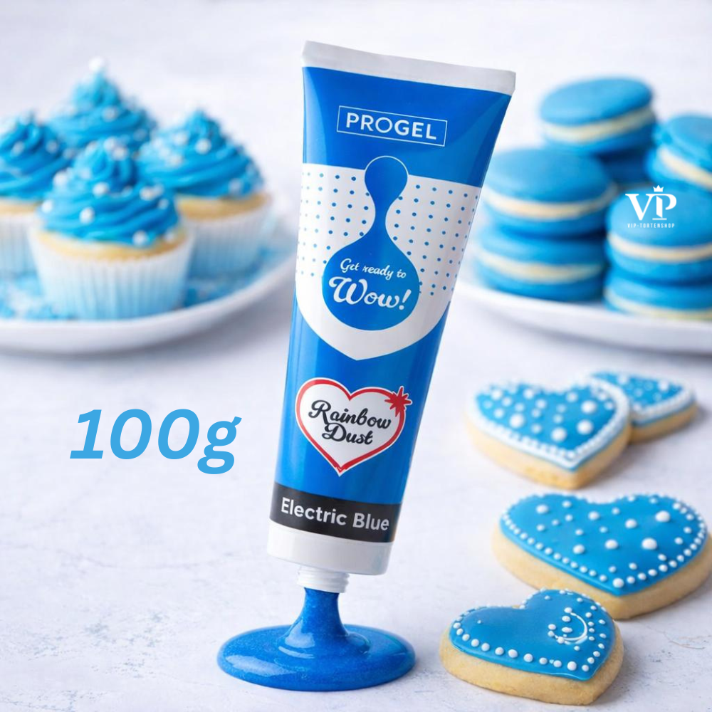 NEU! Rainbow Dust ProGel Azure (Electric Blue) 100g