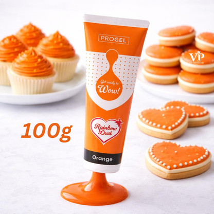 NEU! Rainbow Dust ProGel Orange 100g