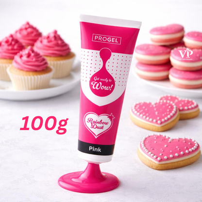 NEU! Rainbow Dust ProGel Pink 100g