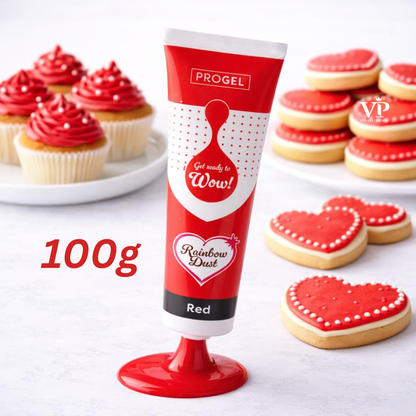NEU! Rainbow Dust ProGel Red 100g
