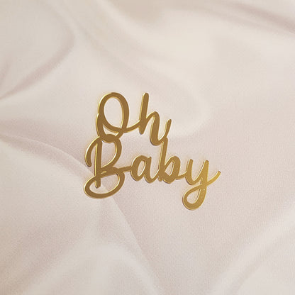 Acryl Topper Oh Baby 10119